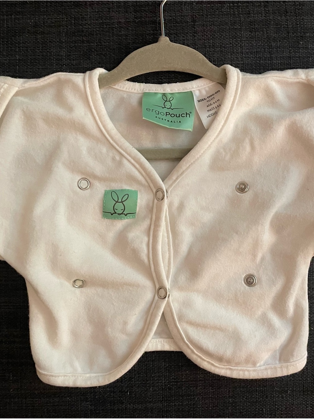 ErgoPouch (2-6M) Organic Cotton Butterfly Cardi 0.2 TOG